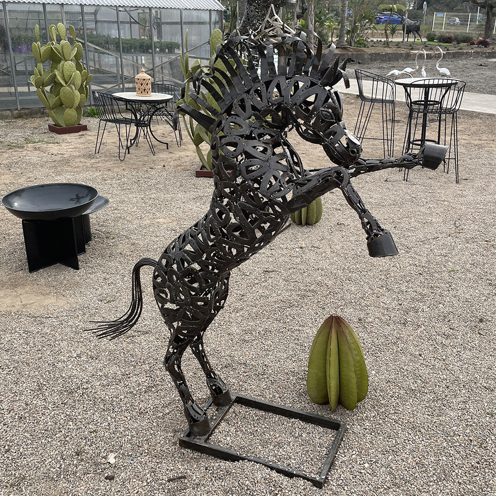 Statue du Cheval cabré S réaliste pour la décoration - Déco et Artisanat